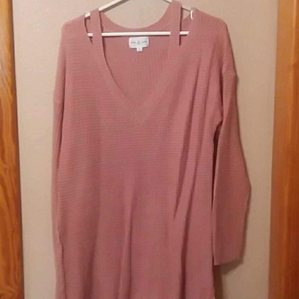 Pink sweater